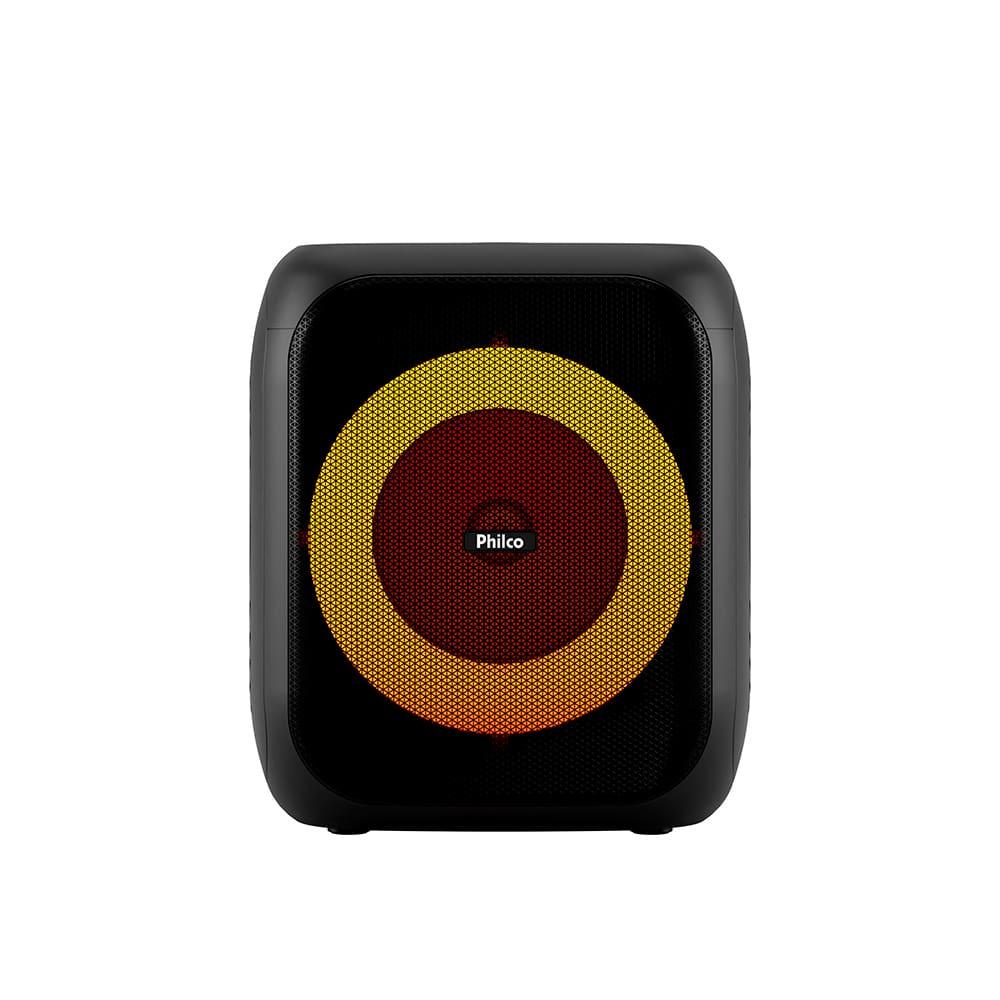 Caixa de Som Amplificada Philco Flash Light PCX4800, Bluetooth, Entrada USB e Bateria interna - 380W RMS - 1