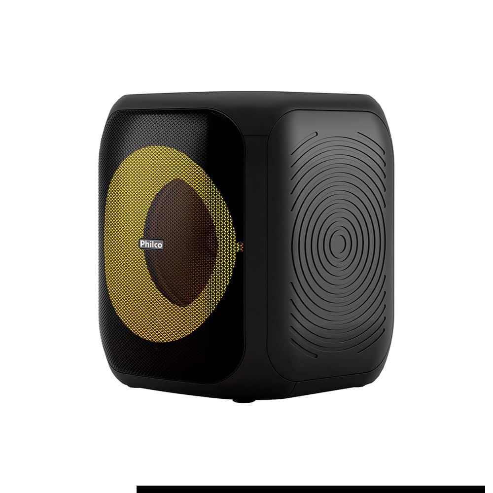 Caixa de Som Amplificada Philco Flash Light PCX4800, Bluetooth, Entrada USB e Bateria interna - 380W RMS - 3