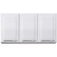 Armário Aéreo Triplo Itatiaia Luce com 3 Portas e 2 Prateleiras - 105cm de largura - 1