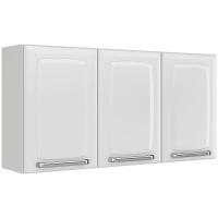 Armário Aéreo Triplo Itatiaia Luce com 3 Portas e 2 Prateleiras - 105cm de largura - 2