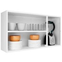 Armário Aéreo Triplo Itatiaia Luce com 3 Portas e 2 Prateleiras - 105cm de largura - 3