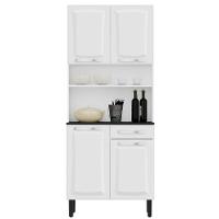 Cozinha Compacta Itatiaia Pratika com 4 Portas, 1 Gaveta e 5 Prateleiras - 80cm de largura