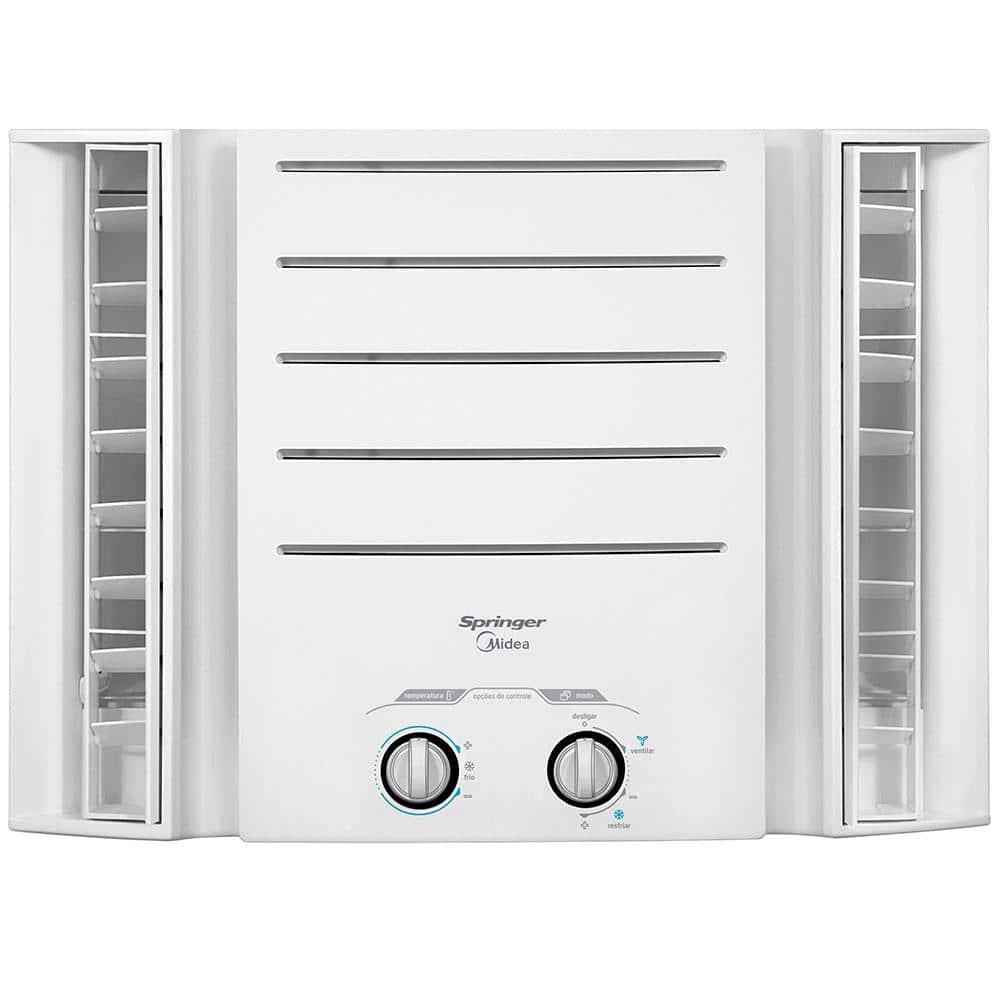 Ar-Condicionado de Janela Springer Midea QCK07 Frio 7.500 BTUs Mecânico - Branco - 1