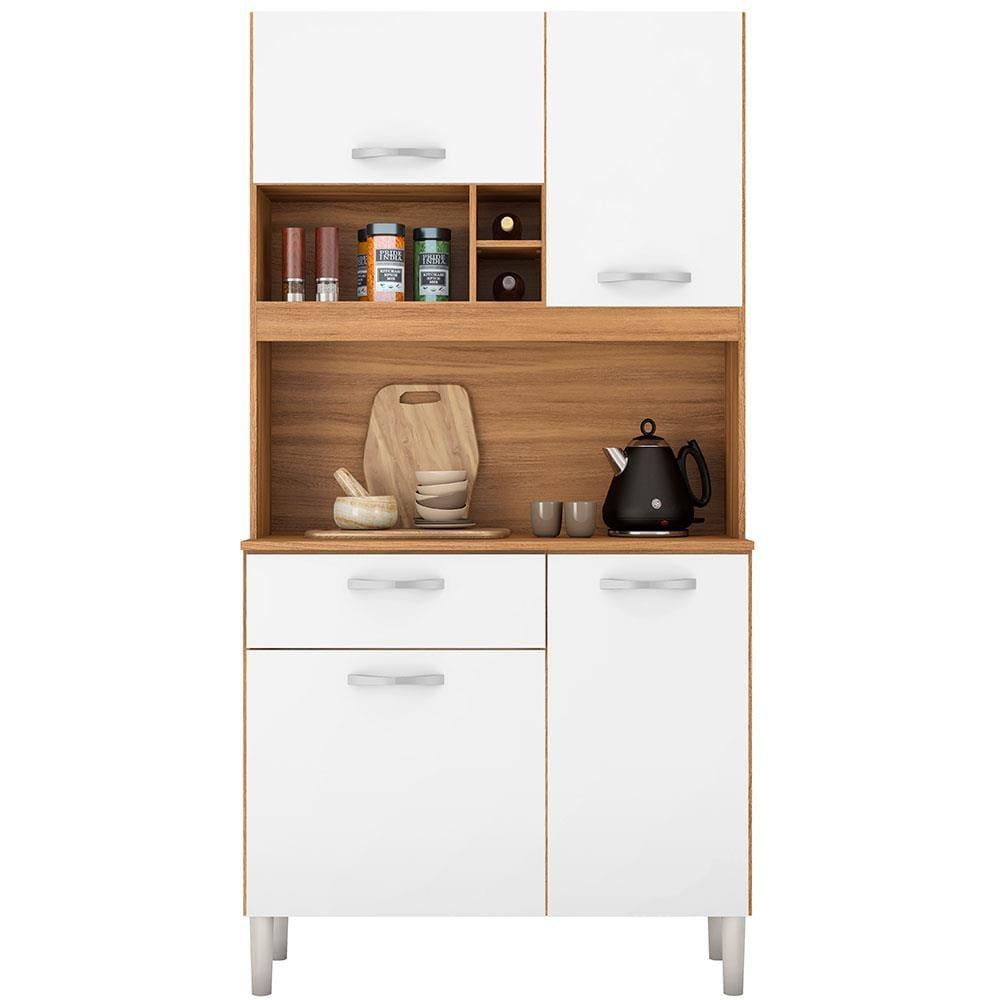 Cozinha Compacta Demóbile Malta com 4 Portas e 1 Gaveta - 91 cm de Largura - 2