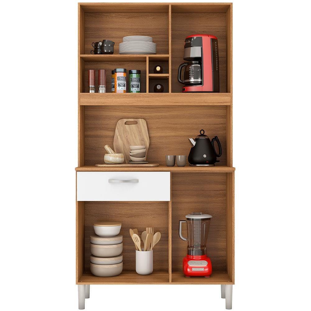 Cozinha Compacta Demóbile Malta com 4 Portas e 1 Gaveta - 91 cm de Largura - 3