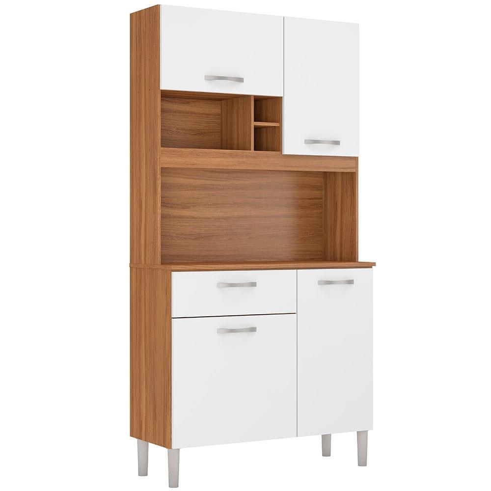 Cozinha Compacta Demóbile Malta com 4 Portas e 1 Gaveta - 91 cm de Largura - 4