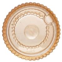 Meleira com Dosador Wolff Pearl em Cristal Âmbar - 11,5 x 10,5 cm - 5