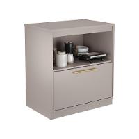 Balcão Duplo Itatiaia Essence com 1 Porta, 1 Gaveta, 1 Prateleira e 80 cm de Largura - Fendi - 2