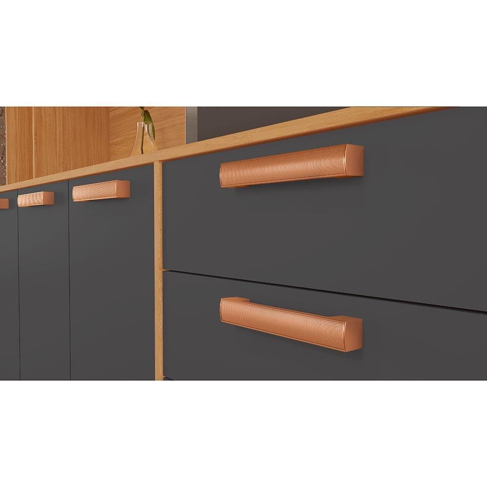 Cozinha Compacta Itatiaia Nápoles com 8 Portas, 3 Gavetas e 9 Prateleiras - 220cm de largura - 7