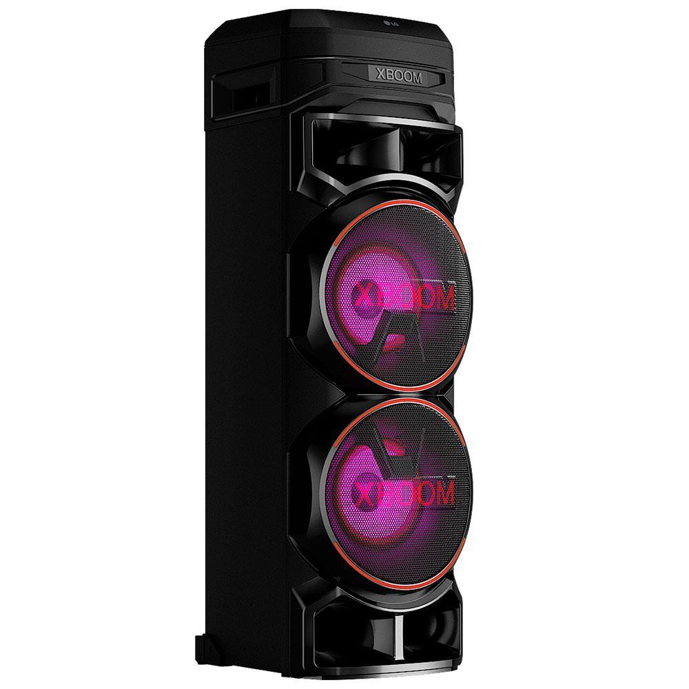 Torre de Som LG XBOOM RNC9 com Bluetooth, Karaokê, Entradas de Microfone, Guitarra e Alto-falantes Duplos - 4