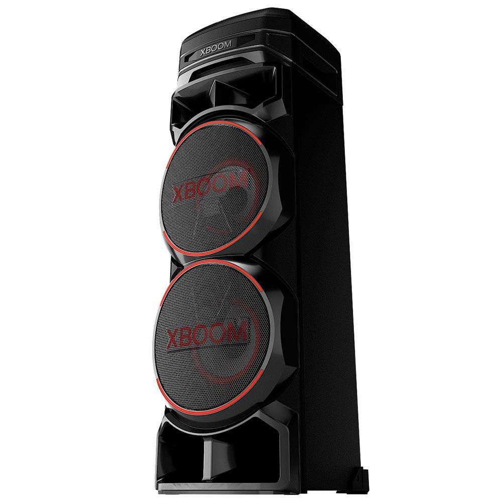Torre de Som LG XBOOM RNC9 com Bluetooth, Karaokê, Entradas de Microfone, Guitarra e Alto-falantes Duplos - 9