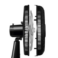 Ventilador de Mesa Mondial Turbo NVT408PB 40cm 8 Pás 3 Velocidades Preto/Prata - 3