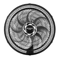 Ventilador de Mesa Mondial Turbo NVT408PB 40cm 8 Pás 3 Velocidades Preto/Prata