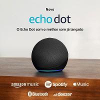 Smart Speaker Amazon Echo Dot 5ª Geração com Alexa – Preta - 2