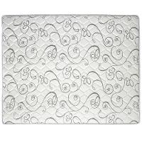 Cama Box Conjugada Casal Herval Roma Ortopédico Espuma D20 e Tecido Poliéster 53x138x188cm - Marrom/Bege/Branco - 6