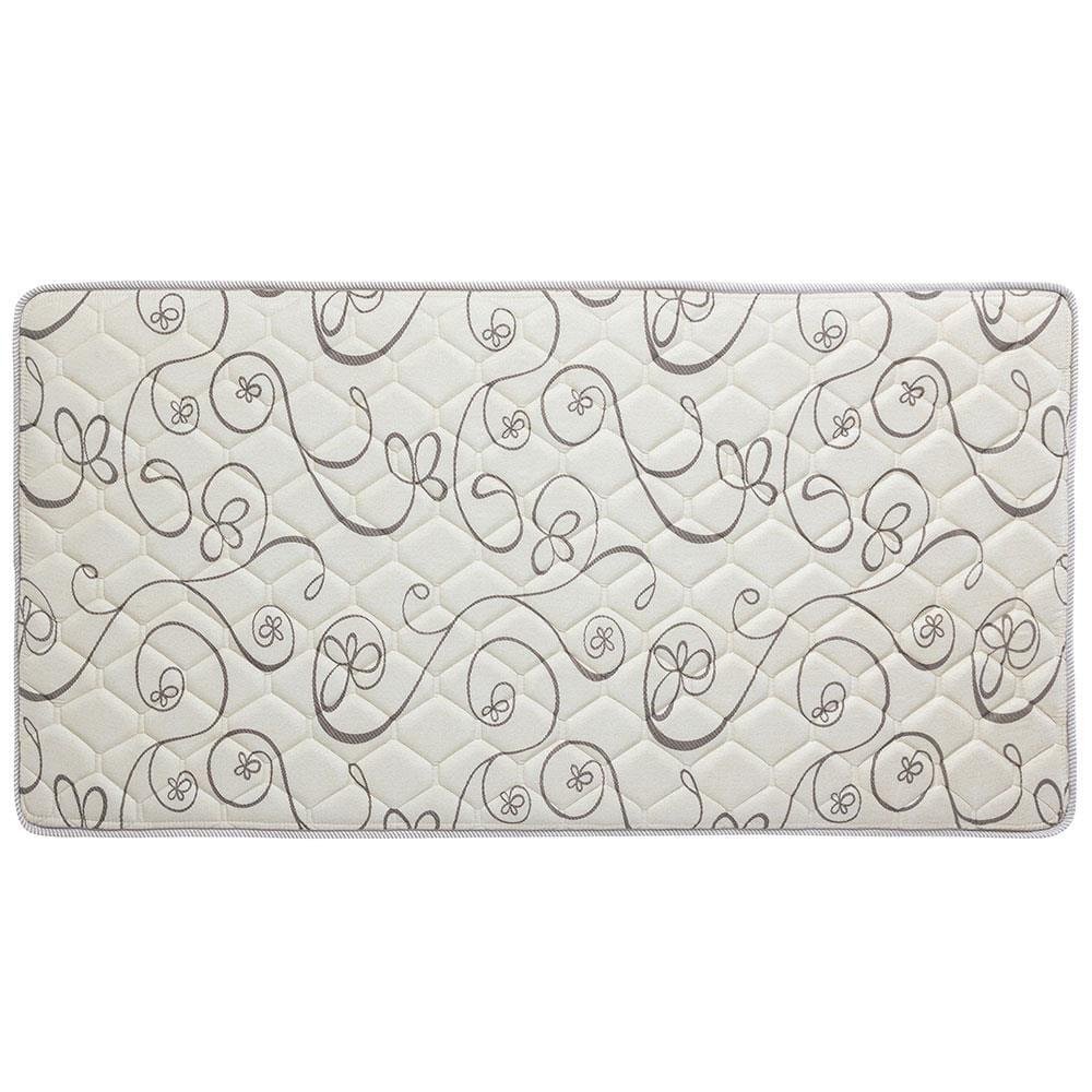 Cama Box Conjugada Solteiro Herval Roma Ortopédico com Pillow Top e Tecido Poliéster 53x88x188 cm - Marrom/Bege/Branco - 6