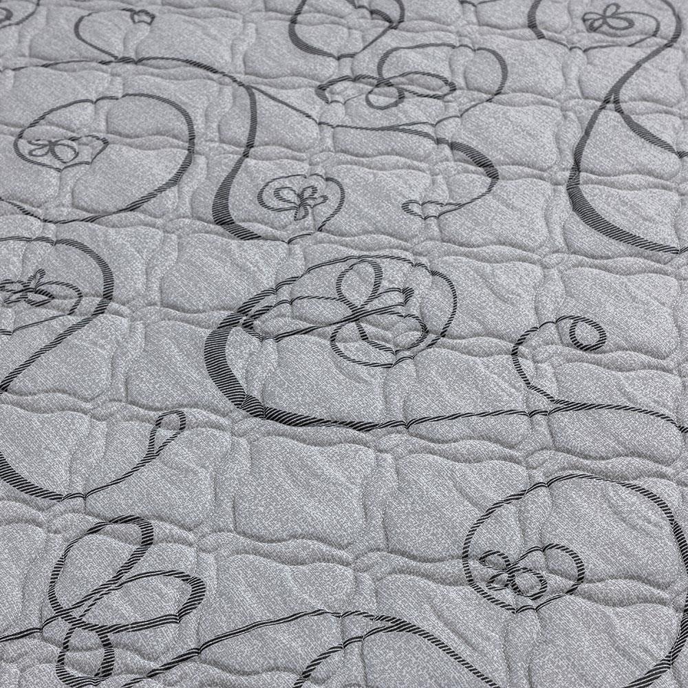 Colchão Casal Herval Trento com Espuma D23 e 12x138x188 cm - Cinza Floral - 7
