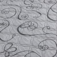 Colchão Casal Herval Trento com Espuma D23 e 12x138x188 cm - Cinza Floral - 7