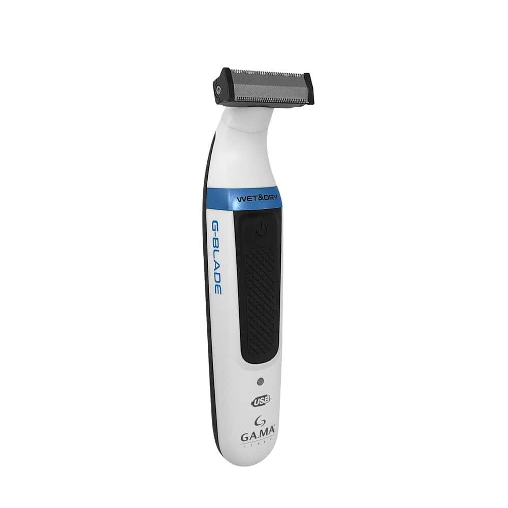 Aparador de Pelos Gama G Blade GCX623 Bivolt com Carregamento USB e Função Wet & Dry – Branco e Azul - 2