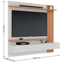 Painel Home Suspenso Colibri Juriti com 180 cm de Largura, Ideal para TV de Até 65” - 8