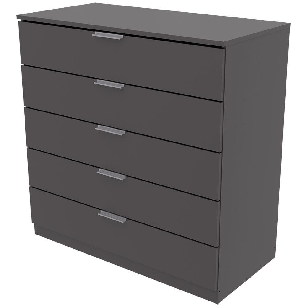 Cômoda Bartira Diplomata com 5 Gavetas e 90 cm de Largura - 5