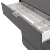 Cômoda Bartira Diplomata com 5 Gavetas e 90 cm de Largura - 6