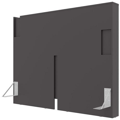 Cabeceira para Cama Box Casal e Queen Bartira Diplomata com Revestimento em Finish Foil