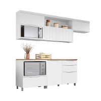 Cozinha Compacta Nesher Marquesa com 4 Portas, 4 Gavetas e 4 Prateleiras – 280cm de Largura - 3