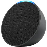 Smart Speaker Echo Pop Compacto com Som Envolvente e Alexa - Preto - 1