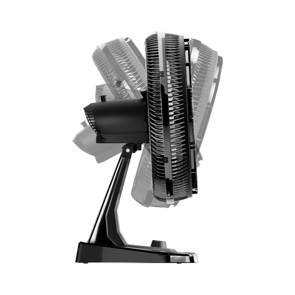 Ventilador de Mesa/Parede Wap Flow Turbo com 8 pás e 3 velocidades 180W - Preto e Cinza - 4