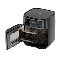 Fritadeira Elétrica Sem Óleo Air Fryer WAP Oven WAOD2 Antiaderente 12 litros 1800W Black Inox