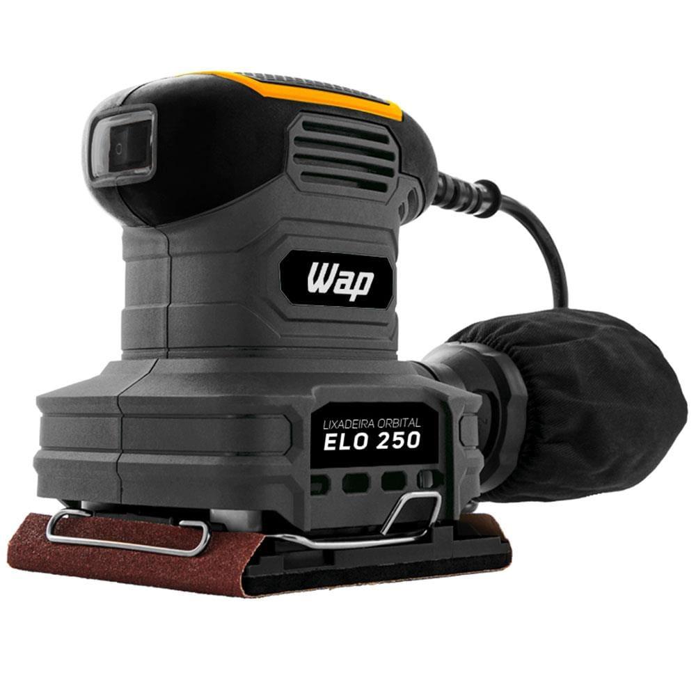Lixadeira Orbital Wap Elo 250 Ergonômica 250 W 14000 OPM - 3