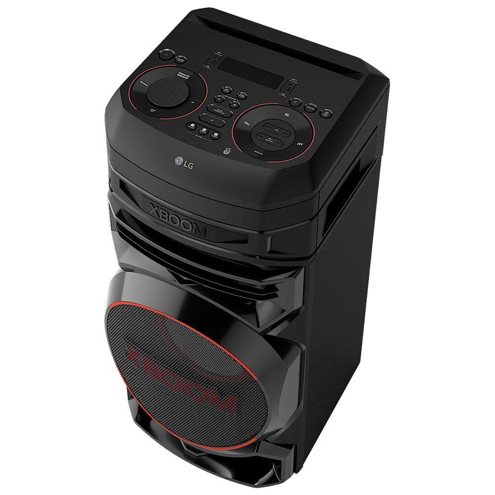 Torre de Som Acústica LG XBOOM RNC5 com Multi Bluetooth, Karaokê, Entrada de Microfone e Guitarra - 7
