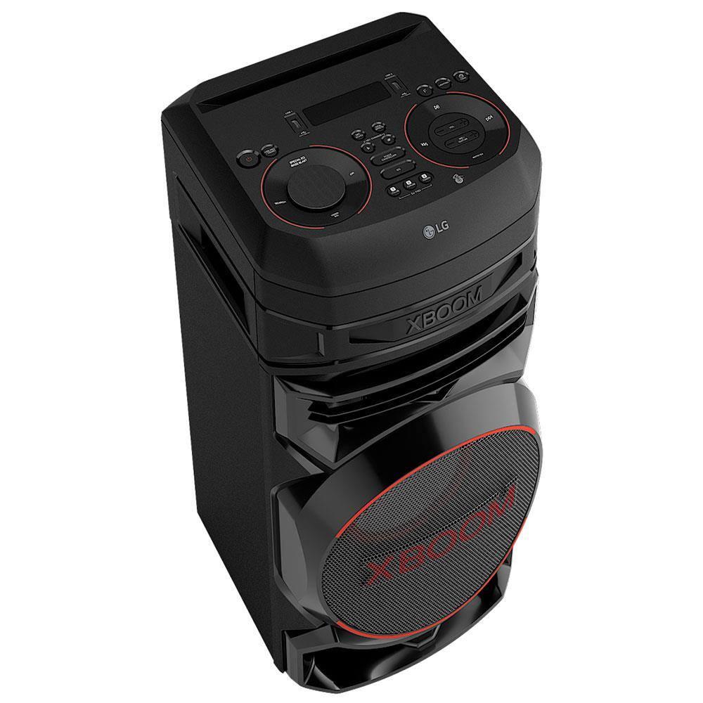Torre de Som Acústica LG XBOOM RNC5 com Multi Bluetooth, Karaokê, Entrada de Microfone e Guitarra - 8