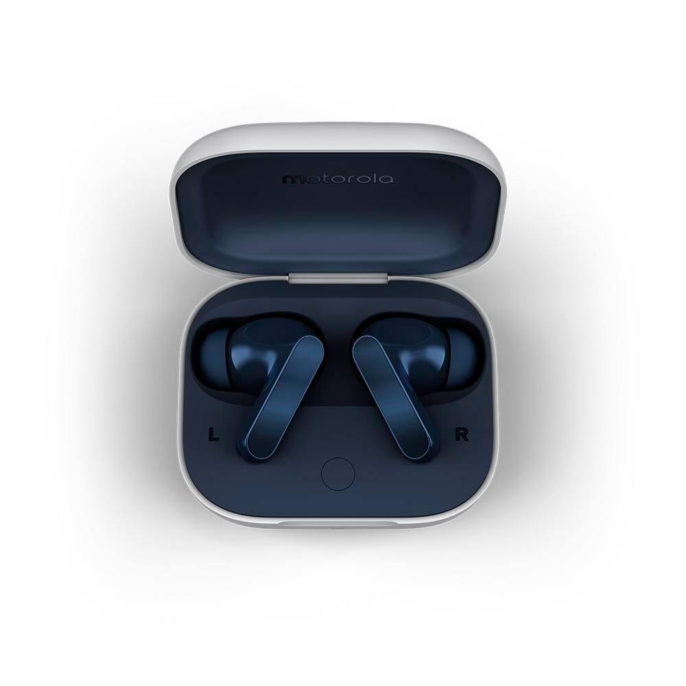 Fone de ouvido Sem Fio Bluetooth Motorola Moto Buds Cancelamento de Ruído Ativo - Dark Blue - 2