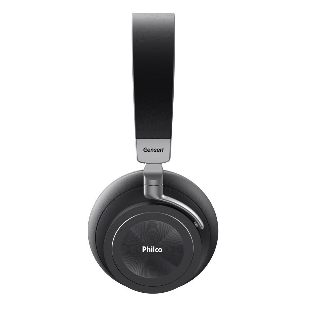 Fone de Ouvido Philco PFO05BTSG Concert Headphone Bluetooth Cancelamento de Ruído Bateria Até 30h Preto - 2