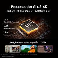 Smart TV 4K 75" LG QNED 75QNED85T com Processador a8 AI, Painel 120Hz, Quantum Dot Nanocell, Design Super Slim, FreeSync e webOS 24 - 6
