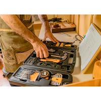 Kit de Ferramentas Manuais Wap MKF132 com Acessórios - 132 Peças - 7