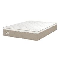 Colchão Casal Umaflex Milão com Euro Pillow e Molas Ensacadas 30x138x188 – Bege/Branco - 1