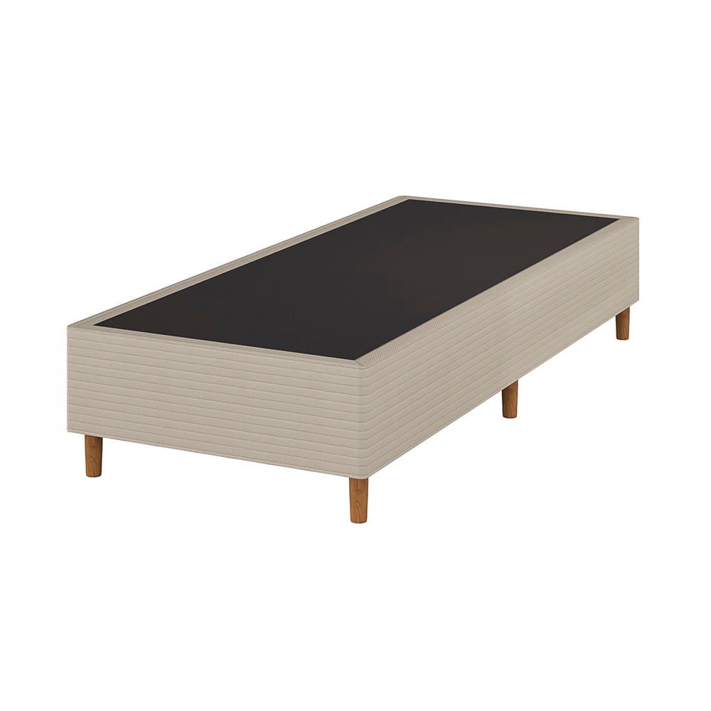 Base Box King Size Umaflex Milão Bipartida com Revestimento em Malha 26x96x203cm – Bege - 1