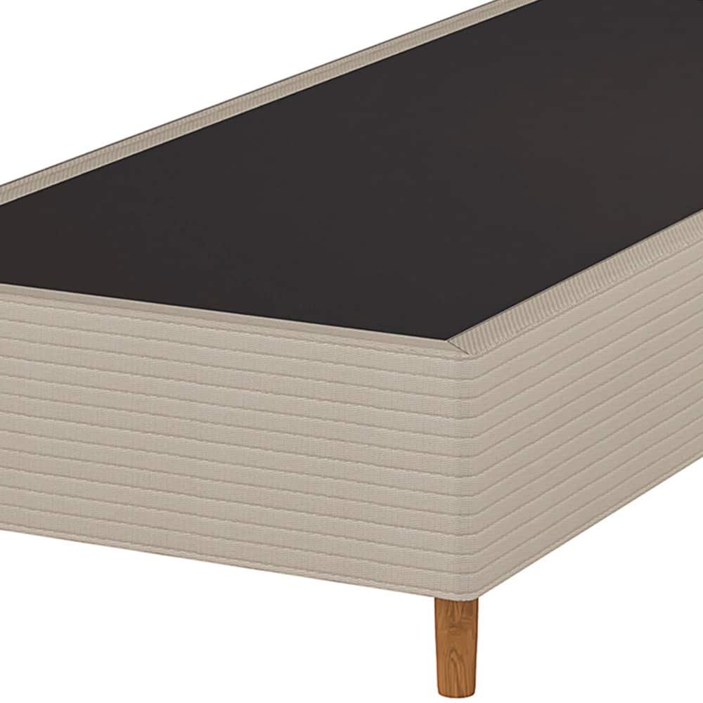 Base Box King Size Umaflex Milão Bipartida com Revestimento em Malha 26x96x203cm – Bege - 2