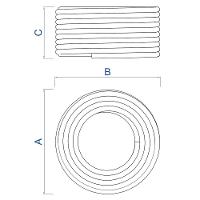 Mangueira Tramontina Flex de 1/2" para Jardim com Engates Rápidos e Esguicho - 25m - Gelo - 2