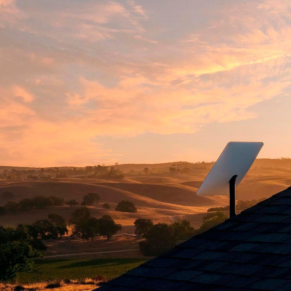 Antena de Internet via Satélite Starlink Standard Kit - Branca - 7