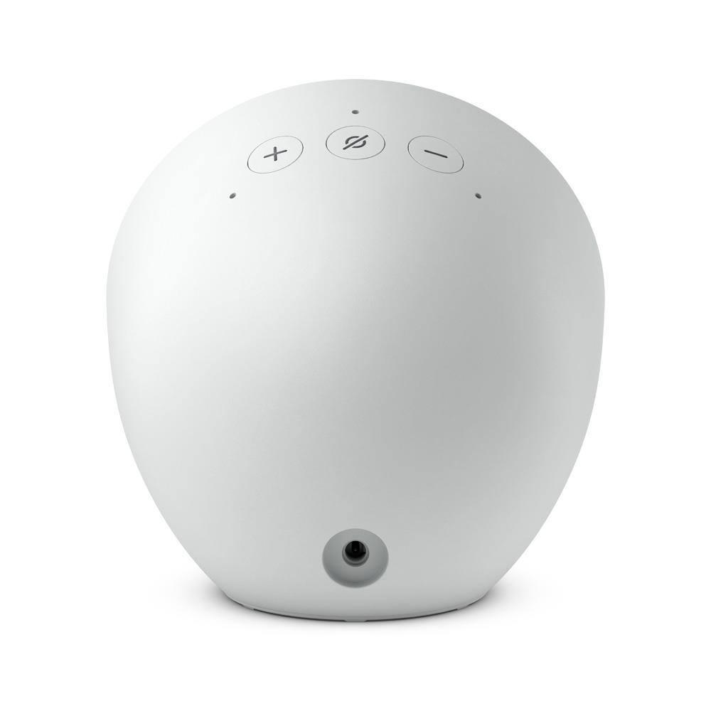 Echo Spot (2024) com Alexa, Despertador Inteligente com Som Vibrante - Branco - 2