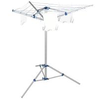 Varal de Chão Parabólico Mor 006052 em Alumínio - Prata/Azul - 2