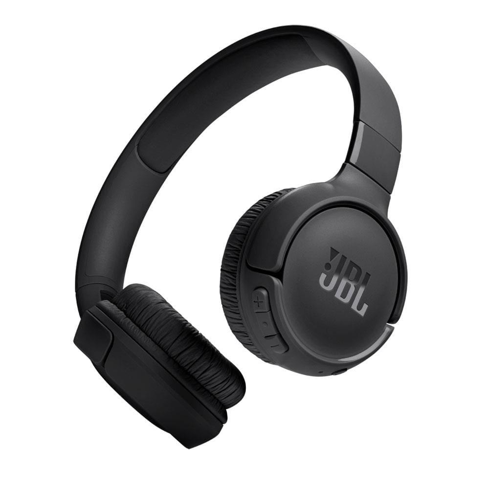 Headphone JBL Tune 520BT Bluetooth 5.3, Pure Bass Sound, Microfone integrado e Conexão Multi-Point - Preto - 1