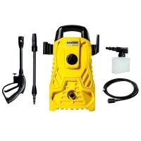 Lavadora de Alta Pressão Karcher Compacta 1500 PSI/Libras 1400W 300L/h com Aplicador de Detergente e Lança Regulável - 1