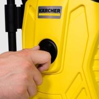 Lavadora de Alta Pressão Karcher Compacta 1500 PSI/Libras 1400W 300L/h com Aplicador de Detergente e Lança Regulável - 6