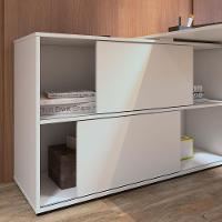 Mesa Artany Mingle com 2 Portas - Branco - 11