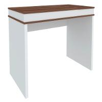 Escrivaninha Artany Mind com Tampo Duplo Basculante - Ipê/Branco - 6